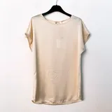Camicetta Camicia Donna Primavera/Estate Made in Italia Quotidiano Colore Unico Standard — foto 3