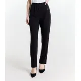 Pantaloni Eleganti Donna Primavera/Estate Made in Italia Quotidiano Colore Unico Standard — foto 5