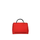 Borsa a Mano Donna Primavera/Estate Made in Italia Quotidiano 9 colori Bottoni — foto 4