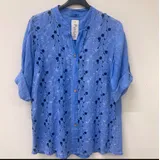 Camicie(D) Genere Camicia Donna Estate Made in Italia Quotidiano Vari Colori Standard Lino — foto 1