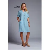 Vestiti Genere Vestiti Donna Primavera/Estate Made in Italia Tempo libero Vari Colori Standard Lino — foto 1