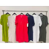 Vestiti Genere Vestiti Donna Primavera/Estate Made in Italia Tempo libero Vari Colori Standard Lino — foto 5