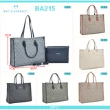 BORSA DA DONNA CON TRACOLLA DOPPIO USO CON INTERNO UN BORSA A TRACOLLA — foto 1