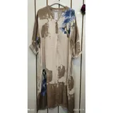 Vestiti Genere Vestiti Donna Primavera/Estate Made in Italia Tempo libero Colori Casuale Curvy(taglie forti) Stampata Lino — foto 4
