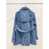 Giacche(D) Genere Giacca di Jeans Giacca Donna Primavera/Estate Made in Cina Tempo libero Colore Unico Tinto a freddo — foto 4