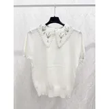 T-Shirt & Top(D) Genere T-Shirt Donna Primavera/Estate Made in Italia Vari Colori Monocromo — foto 1