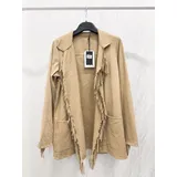 Giacche(D) Genere Giacca di Pelle Giacca Donna Primavera/Estate Made in Italia Colore Unico — foto 1