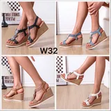 Sandali(D) Genere Sandali Donna Quattro stagioni Made in Cina Quotidiano Zeppe Aperta — foto 3