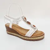 Sandali(D) Genere Sandali Donna Quattro stagioni Made in Cina Quotidiano Zeppe Aperta — foto 4