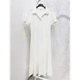 Vestiti Genere Vestiti Donna Primavera/Estate Made in Italia Tempo libero Vari Colori Monocromo Tencel — foto 4