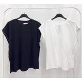T-Shirt & Top(D) Genere T-Shirt Donna Primavera/Estate Made in Italia Tempo libero Vari Colori Monocromo — foto 1