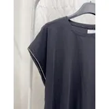 T-Shirt & Top(D) Genere T-Shirt Donna Primavera/Estate Made in Italia Tempo libero Vari Colori Monocromo — foto 4