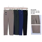 Pantaloni(D) Genere Pantaloni Chino Donna Primavera Made in Cina Quotidiano Colore Unico Standard Monocromo — foto 1