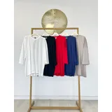 T-Shirt & Top(D) Genere T-Shirt Donna Primavera/Estate Made in Italia Quotidiano Colore Unico — foto 1