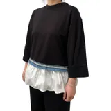T-Shirt Donna Primavera Made in Italia Quotidiano Vari Colori Standard — foto 3
