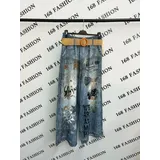 Pantaloni Donna Autunno Made in Italia Quotidiano Vari Colori Standard — foto 3