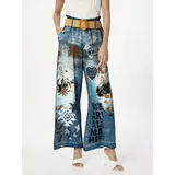 Pantaloni Donna Autunno Made in Italia Quotidiano Vari Colori Standard — foto 1