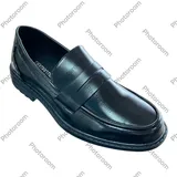 Scarpe Elegante Uomo Primavera Made in Cina Da festa Tacco Largo Tonda — foto 3