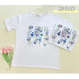 T-Shirt Donna Primavera/Estate Made in Cina Quotidiano Vari Colori Curvy(taglie forti) — foto 1