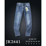 Jeans Uomo Quattro stagioni Made in Cina Quotidiano Colori Casuale Standard — foto 1