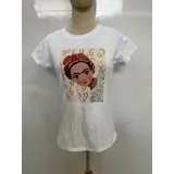 T-Shirt & Top(D) Genere T-Shirt Donna Primavera/Estate Made in Italia Quotidiano Colore Unico Standard — foto 1