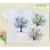 T-Shirt Donna Primavera/Estate Made in Cina Quotidiano Vari Colori Curvy(taglie forti) — foto 4