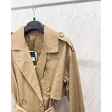 Giacche(D) Genere Giacca a vento Cappotti Donna Primavera/Estate Made in Italia Vari Colori Monocromo — foto 3