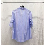 Camicie(D) Genere Camicia Donna Primavera/Estate Made in Italia Righe Cotone — foto 3