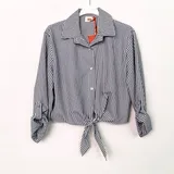 Camicetta Camicia Donna Primavera/Estate Made in Italia Quotidiano Vari Colori — foto 5
