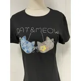 T-Shirt & Top(D) Genere T-Shirt Donna Primavera/Estate Made in Italia Quotidiano Colore Unico Standard — foto 4