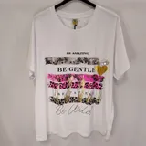 T-Shirt & Top(D) Genere T-Shirt Donna Estate Made in Italia Quotidiano Vari Colori Curvy(taglie forti) — foto 1