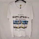 T-Shirt & Top(D) Genere T-Shirt Donna Estate Made in Italia Quotidiano Vari Colori Curvy(taglie forti) — foto 3