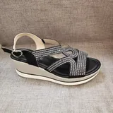 Sandali(D) Genere Sandali con Zeppa Donna Made in Cina — foto 5
