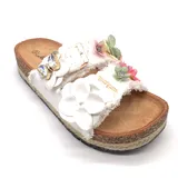 Ciabatte Donna Estate Made in Cina Quotidiano Piatto Aperta — foto 3