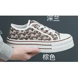 Sneakers Skate Donna Primavera Made in Cina Tempo libero Vari Colori Plateau Anteriore Tonda — foto 4