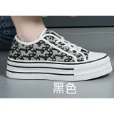 Sneakers Skate Donna Primavera Made in Cina Tempo libero Vari Colori Plateau Anteriore Tonda — foto 1
