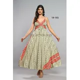 Vestiti Donna Estate Made in India Quotidiano Colori Casuale Standard Seta — foto 1
