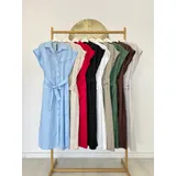 Vestiti Genere Abito Donna Primavera/Estate Made in Italia Quotidiano Colore Unico — foto 1