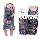 Vestiti Genere Vestiti Donna Estate Made in Cina Tempo libero Colori Casuale Curvy(taglie forti) Multicolore — foto 1