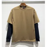 Felpa Uomo Uomo Quattro stagioni Made in Italia Quotidiano Vari Colori Standard — foto 4