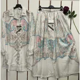 Completo(D) Genere Completo Donna Primavera/Estate Made in Italia Quotidiano Colori Casuale Curvy(taglie forti) Fiori — foto 1