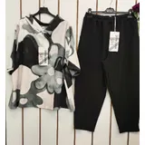 Completo(D) Genere Completo Donna Primavera/Estate Made in Italia Quotidiano Colori Casuale Curvy(taglie forti) Fiori — foto 1