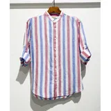 Camicia Uomo Primavera/Estate Made in Cina Quotidiano Vari Colori Standard Bottoni — foto 1