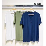 T-shirt Uomo Uomo Primavera/Estate Made in Cina Quotidiano Colori Casuale Oversize — foto 1
