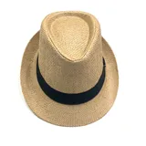 Cappello di Paglia Primavera/Estate Made in Cina Tempo libero Colore Unico — foto 1