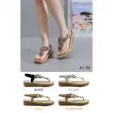 Sandali(D) Genere Sandali Donna Primavera/Estate Made in Cina Quotidiano Piatto Infradito — foto 1