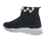 Sneaker Alte Bambina Primavera Made in Cina Sportivo Plateau Anteriore Tonda — foto 4