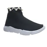 Sneaker Alte Bambina Primavera Made in Cina Sportivo Plateau Anteriore Tonda — foto 3