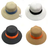 Cappello di Paglia Primavera/Estate Made in Cina Quotidiano Vari Colori — foto 1
