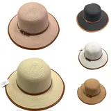 Cappello di Paglia Primavera/Estate Made in Cina Quotidiano Vari Colori — foto 1